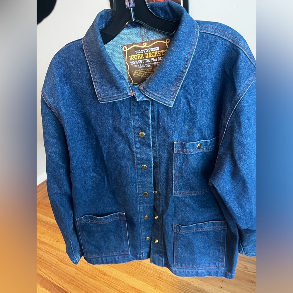 Big Bud Press Blue Denim Work Jacket